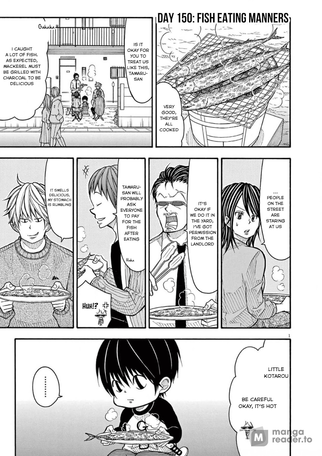 Kotaro Lives Alone, Chapter 150 image 001